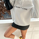 Attitoon sudadera holgada de capucha con estampado grafico de nueva york brooklyn, de ajuste suelto y gruesa, adecuada para otono/invierno, de estilo casual y sencillo para mujer