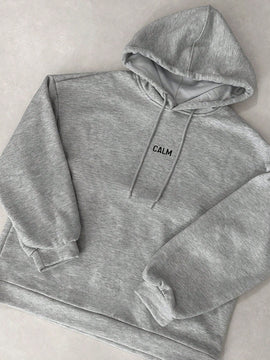 Dazy sudadera con capucha minimalista con estampado de letras para mujer, uso casual diario