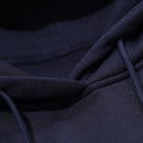 Dazy sudadera con capucha de unicolor y holgada con forro polar para mujer