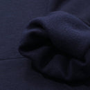Dazy sudadera con capucha de felpa informal con adorno de letras de tendencia para mujeres