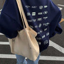 Dazy sudadera con capucha de felpa informal con adorno de letras de tendencia para mujeres