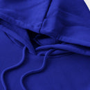 Cottnline sudadera con capucha de algodon con bolsillo canguro, hombros caidos y cordon ajustable