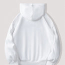 Slayr jersey holgado con capucha, manga larga y estampado minimalista casual para mujer, otono/invierno
