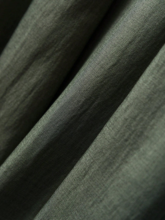 Emery rose cardigan casual con frente abierto y mangas enrollables