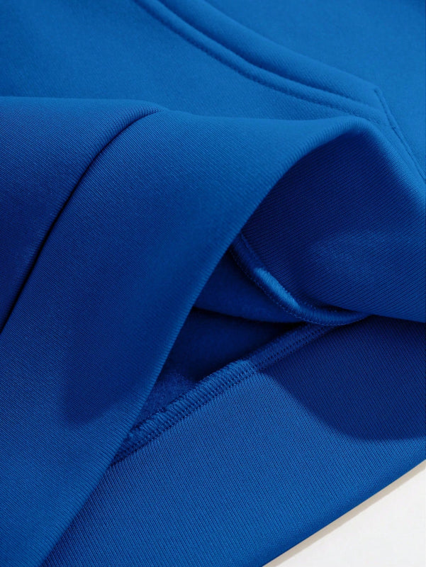 Lune sudadera con capucha informal para mujer con estampado de letra y pata de perro, para otono/invierno
