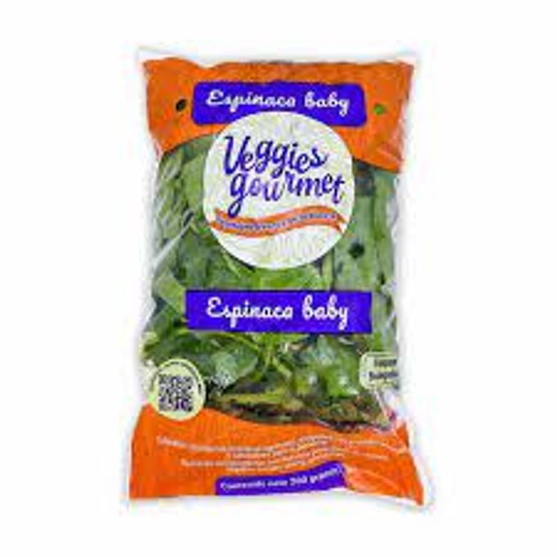 ESPINACA BABY VEGGIES 200G BOLSA