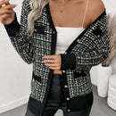 Prive nuevo y elegante cardigan de punto de mujer de personalidad, para otono/invierno