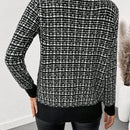Prive nuevo y elegante cardigan de punto de mujer de personalidad, para otono/invierno