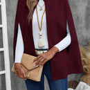 Emery rose ropa de otono para mujer, abrigo de lana con estilo de capa elegante para mujer, ropa de oficina para mujer