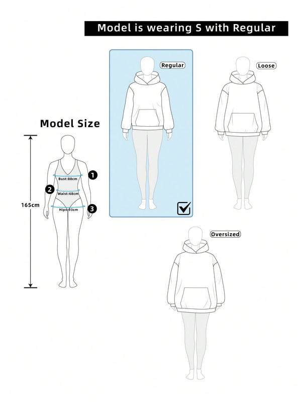 Lune sudadera con capucha minimalista y casual de manga larga con botones frontales en unicolor para mujer