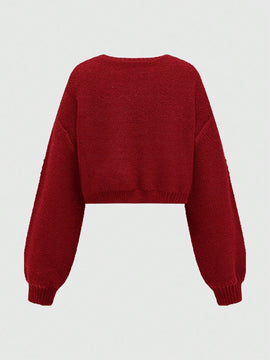 Romwe fairycore sueter tipo cardigan de mujer con bordado de sol y luna en estilo misterioso de bruja para navidad