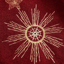 Romwe fairycore sueter tipo cardigan de mujer con bordado de sol y luna en estilo misterioso de bruja para navidad
