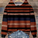Lune sudadera con capucha de estampado floral vintage todo sobre en estilo minimalista casual, adecuada para otono/invierno