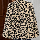 Emery rose cardigan de punto informal de manga larga con estampado de cuadros para mujer