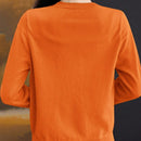 Essnce cardigan suelto y casual de mujer de un solo abotonado, de color liso, manga larga, para otono/invierno