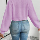Essnce 1 pieza cardigan casual de manga larga con botones al frente y bordado floral
