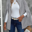 Emery rose abrigo suelto casual de unicolor para mujer