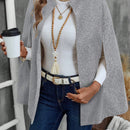 Emery rose ropa de otono para mujer, abrigo de lana con estilo de capa elegante para mujer, ropa de oficina para mujer