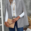 Emery rose ropa de otono para mujer, abrigo de lana con estilo de capa elegante para mujer, ropa de oficina para mujer