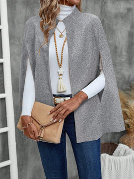 Emery rose ropa de otono para mujer, abrigo de lana con estilo de capa elegante para mujer, ropa de oficina para mujer