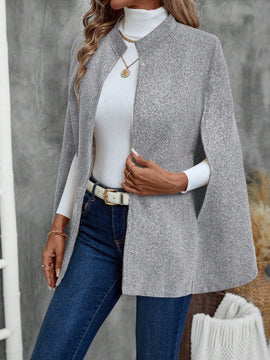 Emery rose abrigo suelto casual de unicolor para mujer