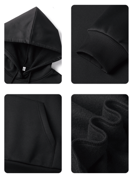 Sudadera con capucha informal y holgada para mujer con estampado de letra, manga larga, forro polar, disenada para un confort extremo, adecuada para usar en capas o sola para crear looks de moda, invierno