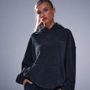 Musera sudadera de forro polar con capucha holgada
