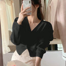 Dazy cardigan de botones de color liso para mujer, informal para uso diario, otono
