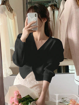 Dazy cardigan de botones de color liso para mujer, informal para uso diario, otono