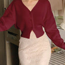 Dazy cardigan de botones de color liso para mujer, informal para uso diario, otono