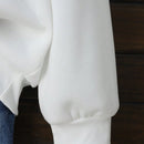 Ezwear sudadera con capucha casual para mujer, impresion de eslogan, otono/invierno