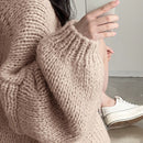 Dazy cardigan casual de manga larga de unicolor con diseno calado para mujer