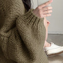 Dazy cardigan casual de uso diario de mujer, talla grande, de unicolor y con abertura frontal, para otono/invierno