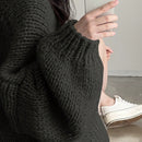 Dazy cardigan casual de manga larga de unicolor con diseno calado para mujer