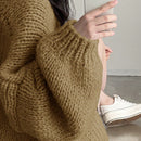 Dazy cardigan casual de manga larga de unicolor con diseno calado para mujer