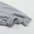 Sudadera con capucha de manga larga casual gris con estampado de vaca, adecuada para ropa de mujer de otono e invierno