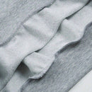 Sudadera con capucha de manga larga casual gris con estampado de vaca, adecuada para ropa de mujer de otono e invierno