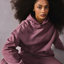 Athiral sudadera con capucha informal de unicolor para mujer, otono/invierno