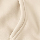 Ezwear 1 pieza sudadera con capucha de manga larga con estampado de letras y bolsillos para mujeres