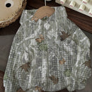 Ezwear sudadera holgada con capucha de felpa gruesa con estampado minimalista casual de leopardo y estrella en blanco para mujeres