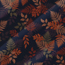 Lune sudadera con capucha de estampado floral vintage todo sobre en estilo minimalista casual, adecuada para otono/invierno