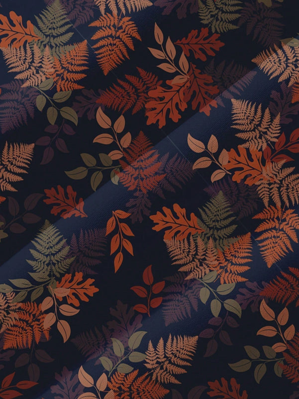 Lune sudadera con capucha de estampado floral vintage todo sobre en estilo minimalista casual, adecuada para otono/invierno