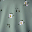 Lune sudadera con capucha de estampado floral vintage todo sobre en estilo minimalista casual, adecuada para otono/invierno