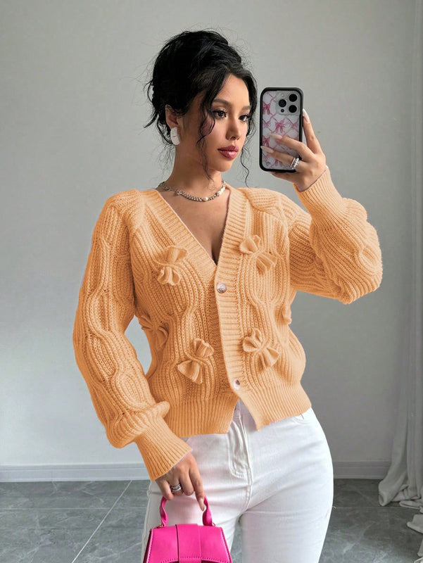 Elenzya chaqueta casual de mujer de unicolor con decoracion de mono, para otono/invierno