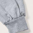 Ezwear sudadera corta con capucha de cordon solido para mujer