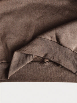 Essnce sudadera con capucha casual negra para mujer con bordado de color liso