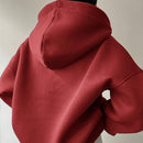 Essnce sudadera con capucha informal con estampado de letras para mujer, para uso diario