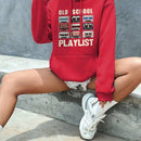 Sudadera unisex elegante, estilo regular, con capucha y cordon, informal, de manga larga