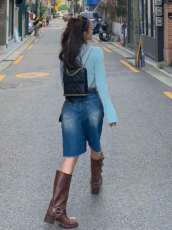 Essnce nuevo cardigan holgado con cuello en v de mujer, informal, oversize, de manga de murcielago y falso pelo
