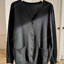 Cardigan de punto holgado y casual para uso diario, estilo callejero, para otono/invierno